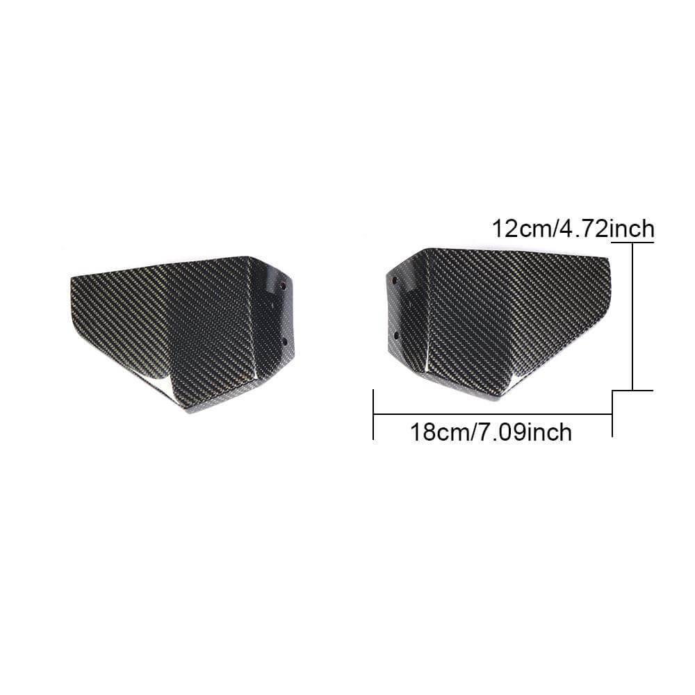 Front bumper Flap Carbon V1 (for original M-Sport 2018-2021) for BMW X3 G01 2018- - image 5