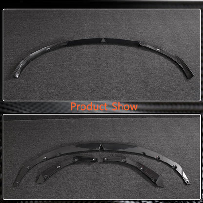 Front Bumper Lip V2 (2021+, Carbon) for Tesla Model S 2012– - image 5