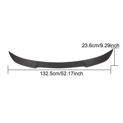 Rear Trunk Spoiler Carbon Fiber V3 for BMW X4 F-26 2014-2018 - image 5
