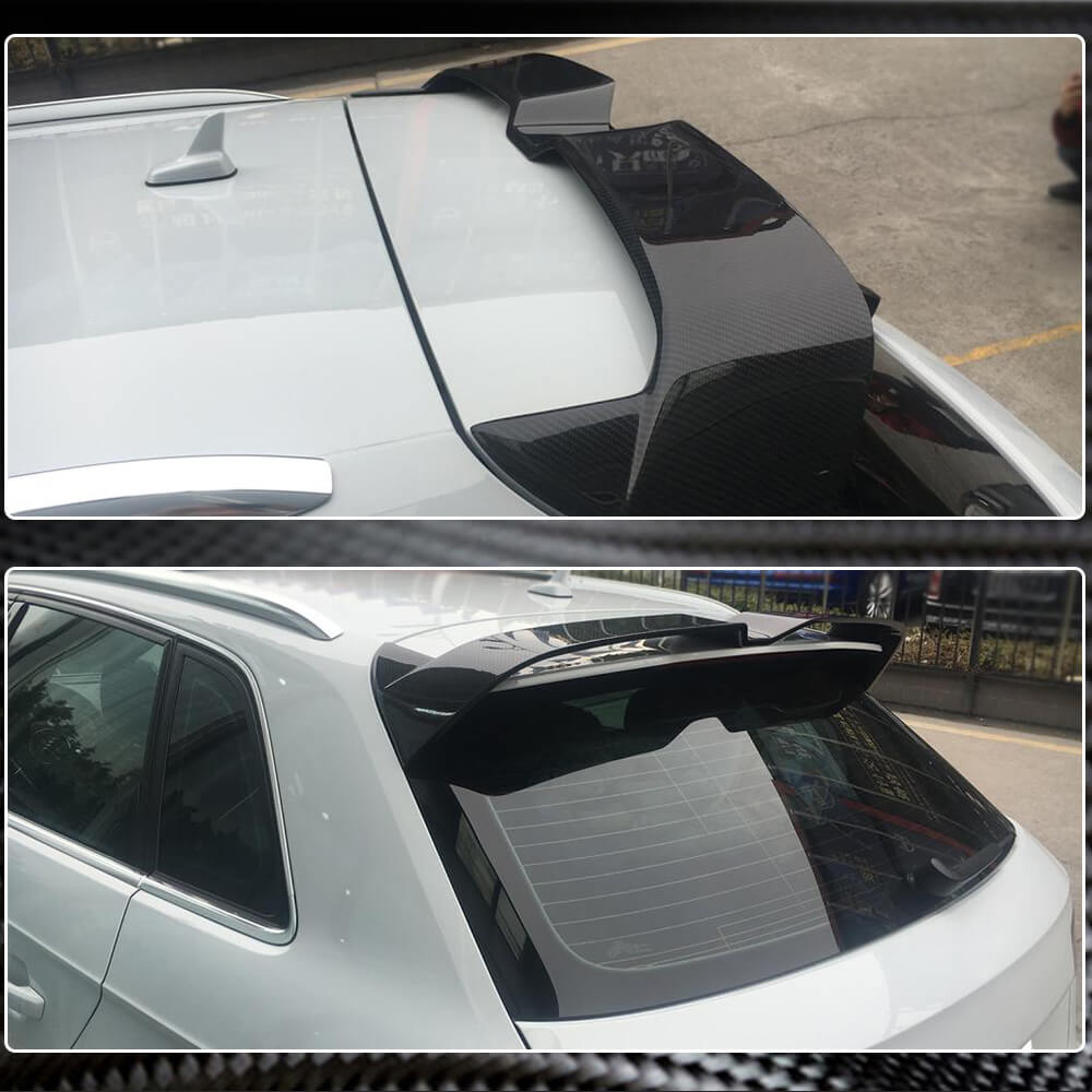 Spoiler V1 (for S-Line HB, Carbon) for Audi A3 2012-2020 - image 5