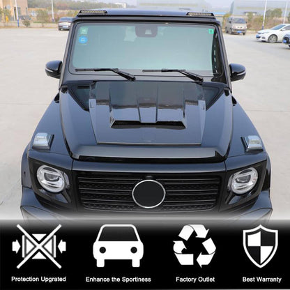 AMG-Design Rear Spoiler (for 2004-2018, Carbon) for Mercedes G сlass W463 1990-2018 - image 5