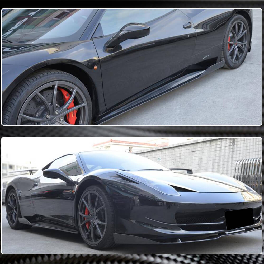 Side Skirts (2011-2013, Carbon) for Ferrari 458 Italia 2009-2015 - image 5