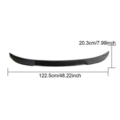 Rear Trunk Spoiler Dry Carbon Fiber V5 (SD) for BMW 3 series G20/21 2018- - image 5