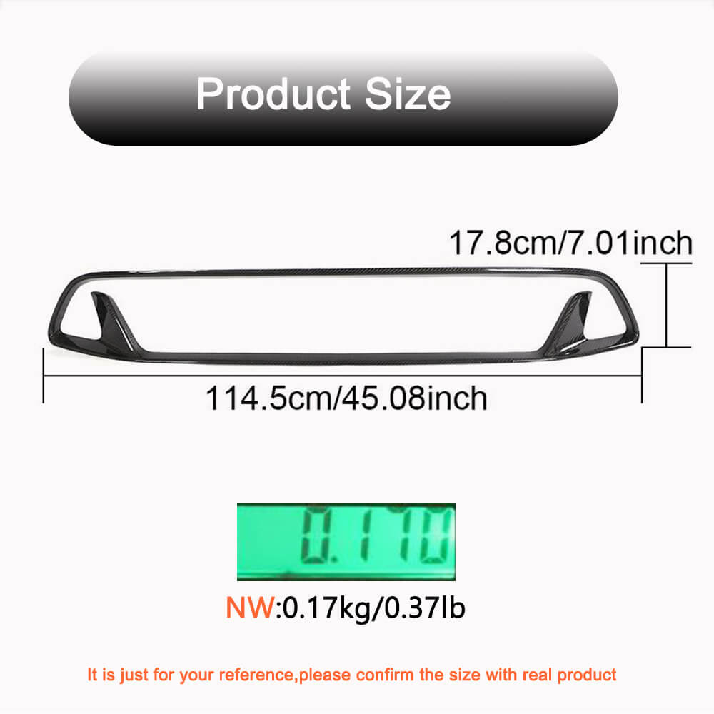 Bumper grille (Carbon) for Kia Stinger - image 5