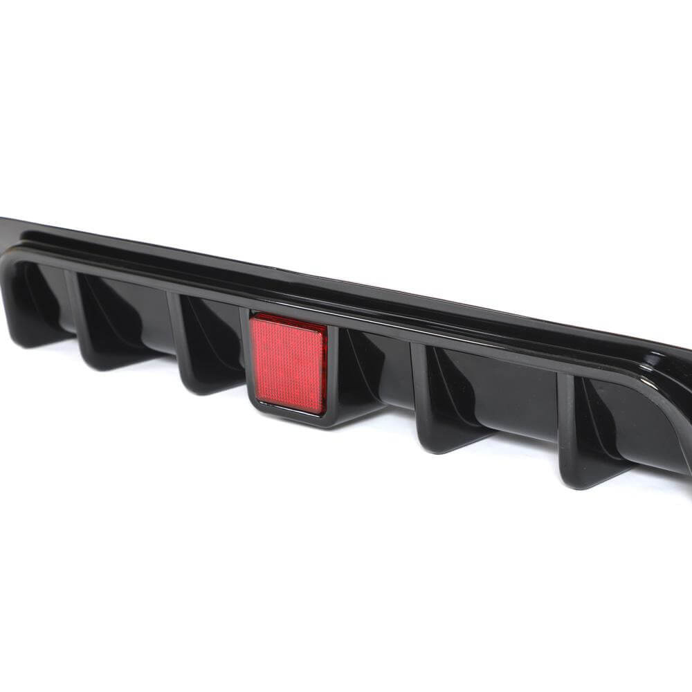 Rear bumper diffuser V1 (for Q50 Base/Sport 2018-2023, Carbon) for Infiniti Q50/Q60 2013-2024 - image 5