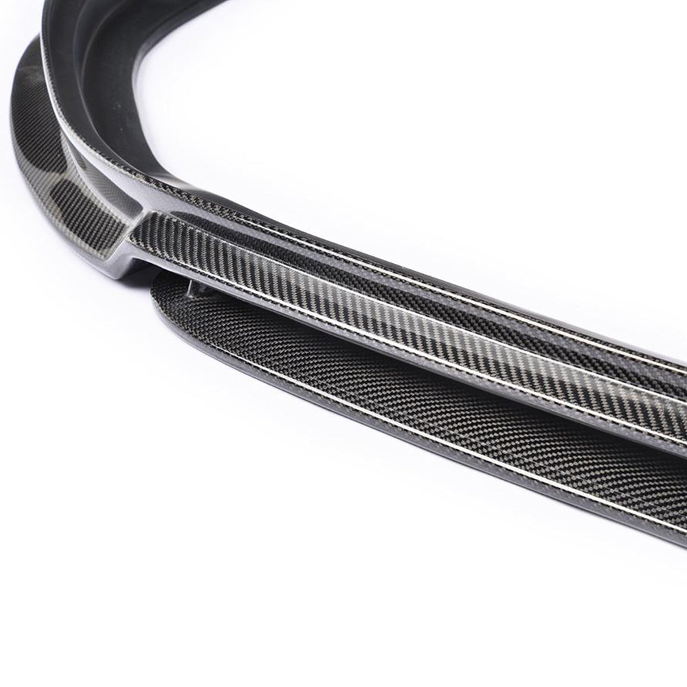 Lip V3 front bumper cover (for GTI HB 2012-2017, Carbon) for Volkswagen Golf 7/E-Golf - image 5