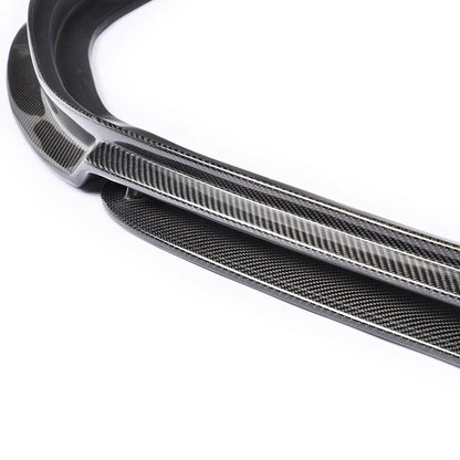 Lip V3 front bumper cover (for GTI HB 2012-2017, Carbon) for Volkswagen Golf 7/E-Golf - image 5