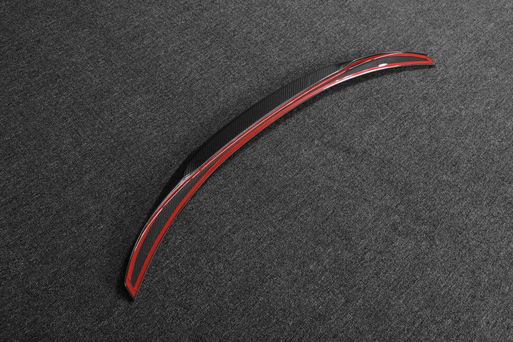 Rear Trunk Spoiler Dry Carbon Fiber V4 (SD) for BMW 3 series F-30/31/34 2012-2019 - image 5