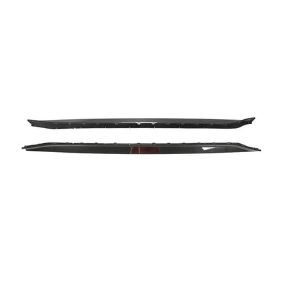 Side Skirt Extensions V1 (for G80, Carbon) for BMW 3 Series G20/21 2018- - image 5