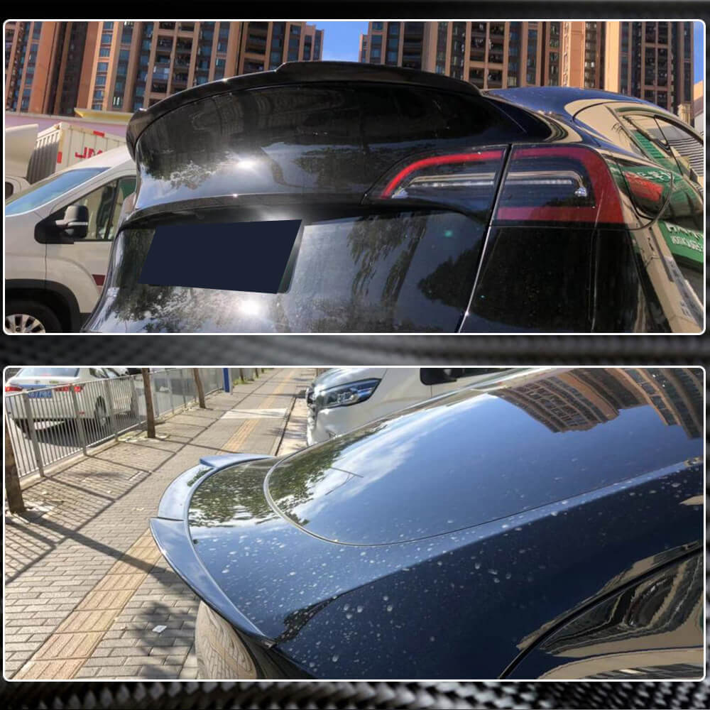 Dry Carbon Spoiler V7 (2020-2023) for Tesla Model Y 2020- - image 5
