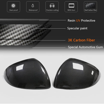 Carbon Mirror Covers for Mercedes C-class W206 2022- - image 5