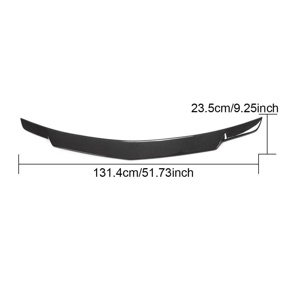 Spoiler V2 (Carbon) for Mercedes E-class W212 2009-2016 - image 5