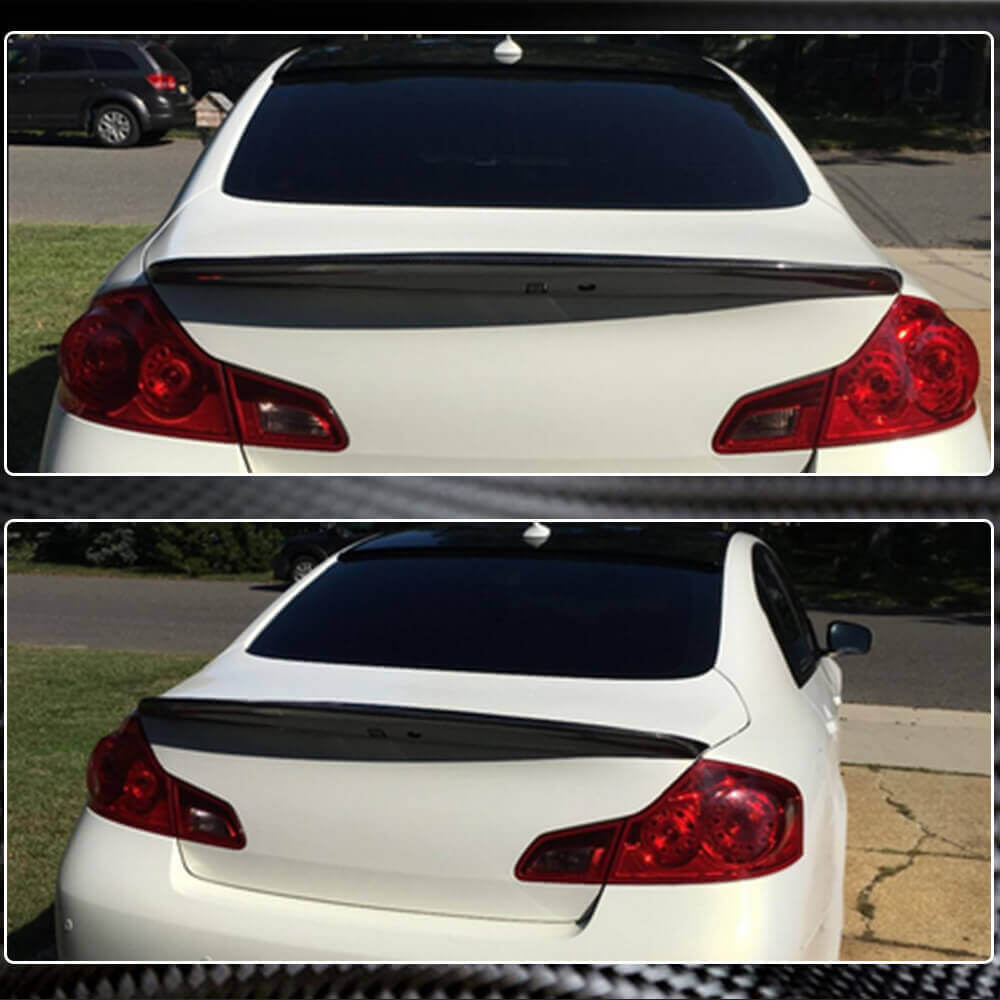 Spoiler SD V1 (for G37 2009-2013, G25 2011-2012, Carbon) for Infiniti G25/G35/37 (V36/CV36) 2006-2015 - image 5