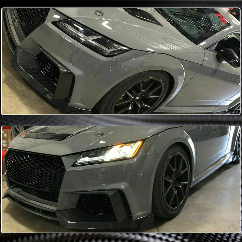 Fog Light Covers (for RS, 2016-2019, Carbon) for Audi ТТ 2014-2023 - image 5