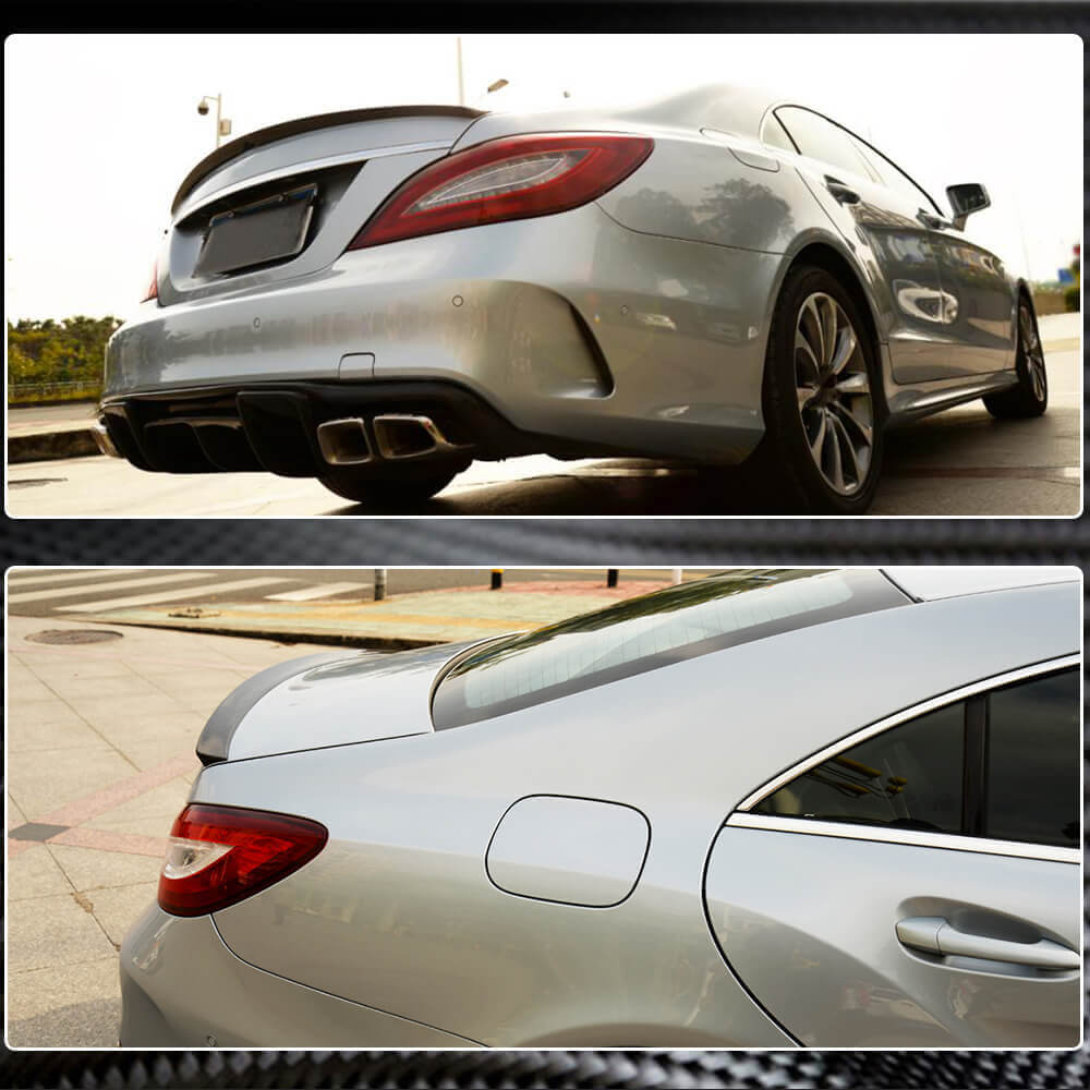 Spoiler V5 (for SD, Carbon) for Mercedes CLS C218 2011-2018 - image 5