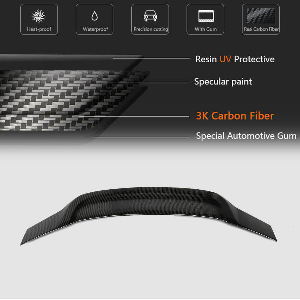 Spoiler V1 (for Q50, Carbon) for Infiniti Q50/Q60 2013-2024 - image 5