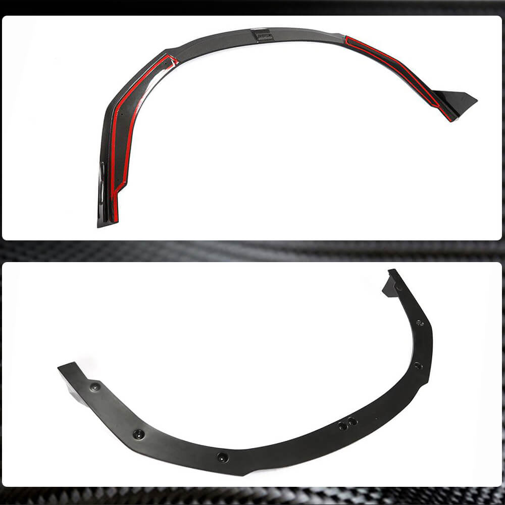 Front Bumper Lip V2 (Carbon) for Lamborghini Huracan 2014- - image 5