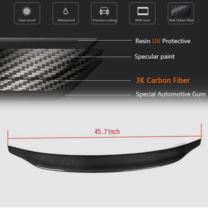 Spoiler V2 (for Sportback, Carbon) for Audi A5 2007-2015 - image 5