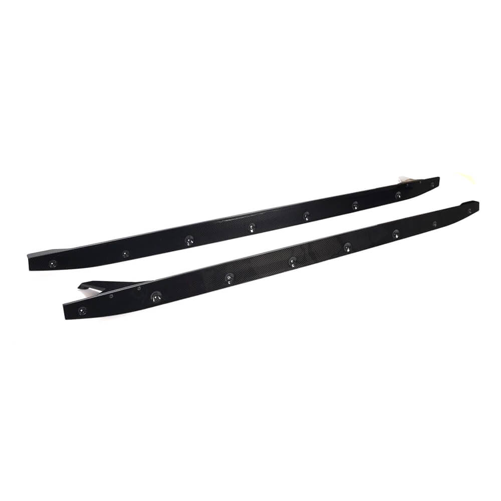 Side Skirt Extensions V3 (for G82/G83, Carbon) for BMW 4 Series G22/23/26 2020- - image 5