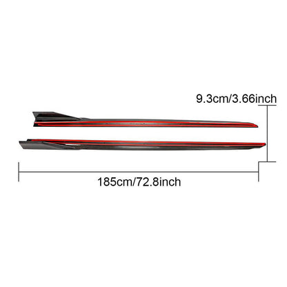 Side Skirt Extensions (for M-Sport, Carbon) for BMW 6 Series G32 2017- - image 5