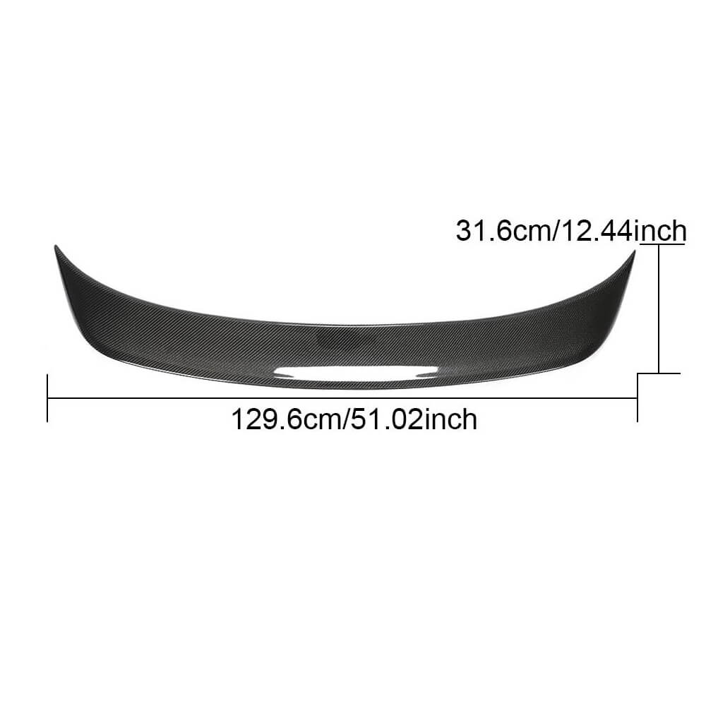 Spoiler (Carbon) for Toyota Mark X 2009- - image 5