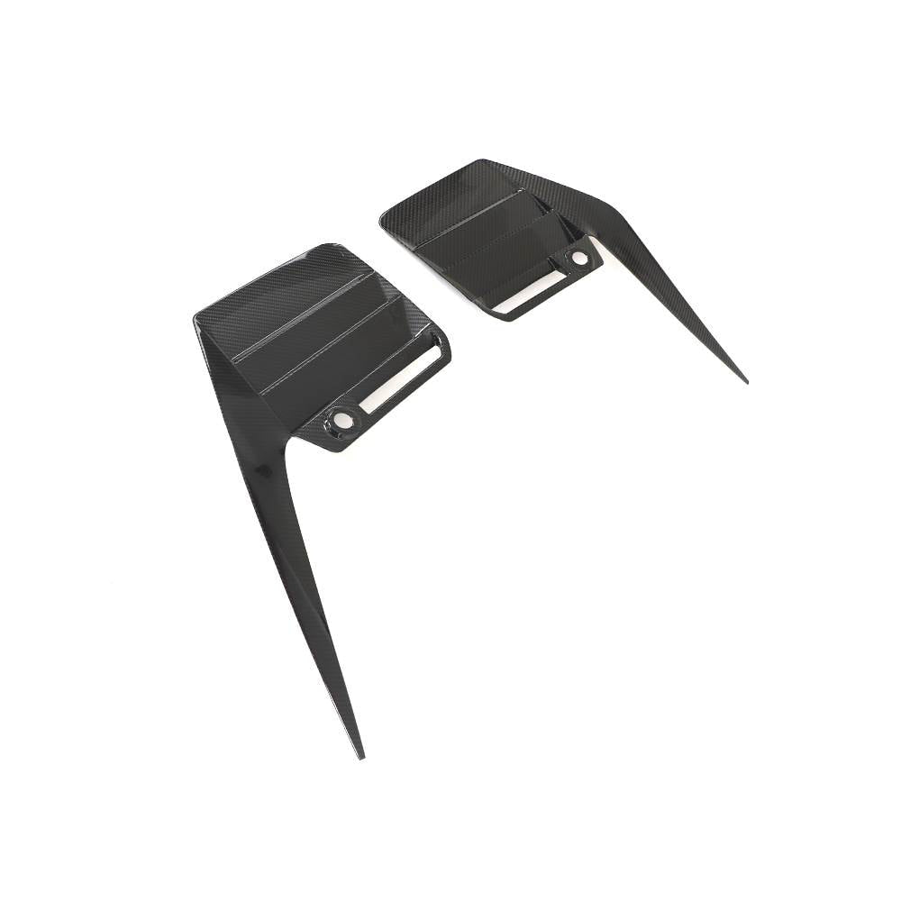 Rear Bumper Splitters Dry Carbon Fiber V1 (for G87) for BMW 2 Series G42 2021- - image 5
