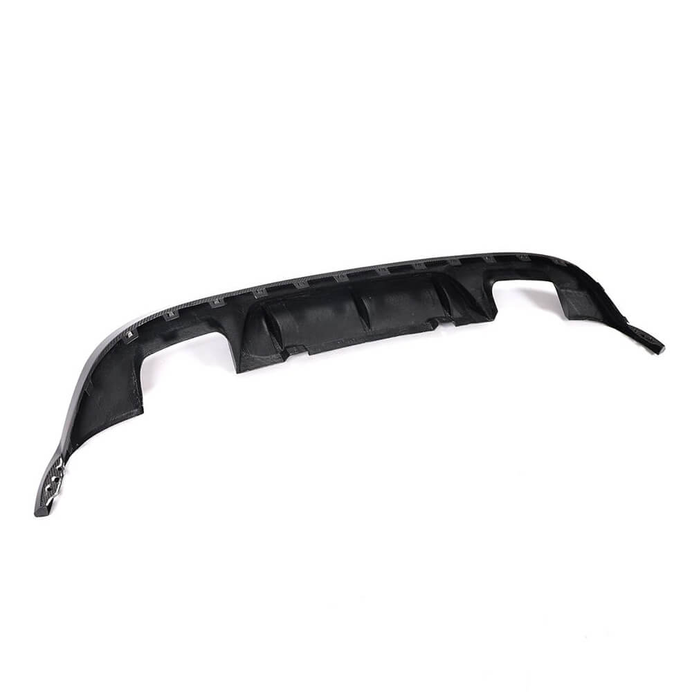 Rear Bumper Diffuser (for Base/GTI HB 2017-2020, Carbon) for Volkswagen Golf 7/E-Golf 2012-2020 - image 5