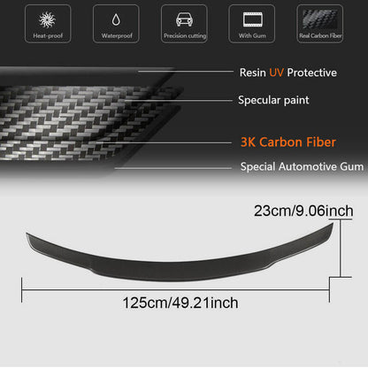 Spoiler V4 (Carbon) for Mercedes E-class W213 2016-2023 - image 5