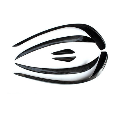 Front Bumper Covers (for AMG-Line 2014-2016, Carbon) for Mercedes E-сlass coupe C207 2010-2017 - image 5