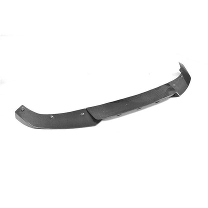 Front bumper lip Lip V5 (for S-Line Sedan 2015-2019, Carbon) for Audi A4 B9 2015-2024 - image 5