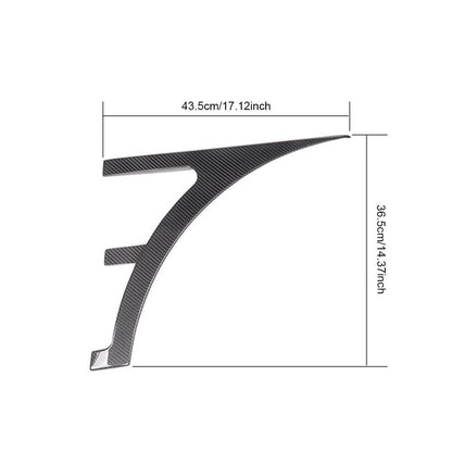 Carbon Front Fender Covers for Mercedes CLA C117 2013-2019 - image 5