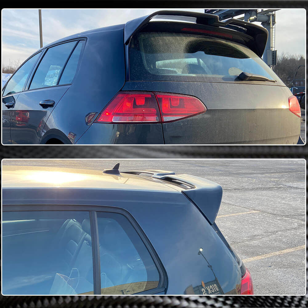 Spoiler V5 (for GTI/R HB, Carbon) for Volkswagen Golf 7/E-Golf - image 5