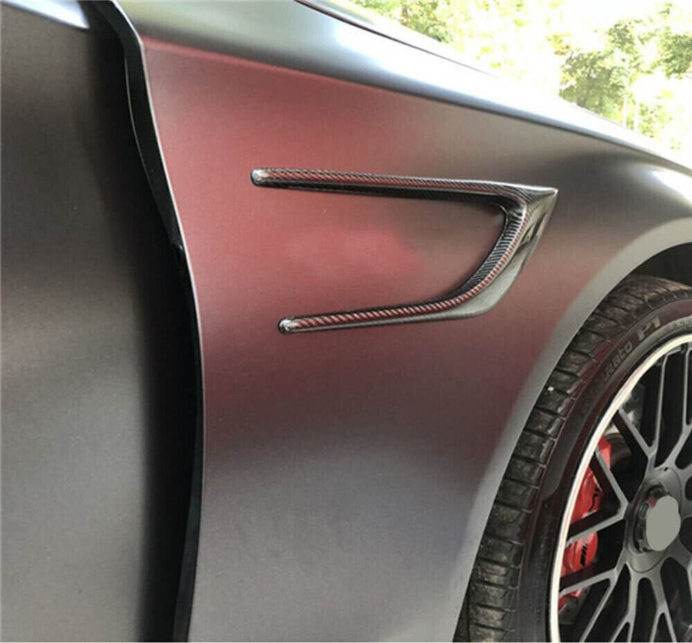 Carbon Front Fender Covers (for Coupe/Cabriolet C63 AMG 2015-2019) for Mercedes C-сlass W205 2014-2021 - image 5