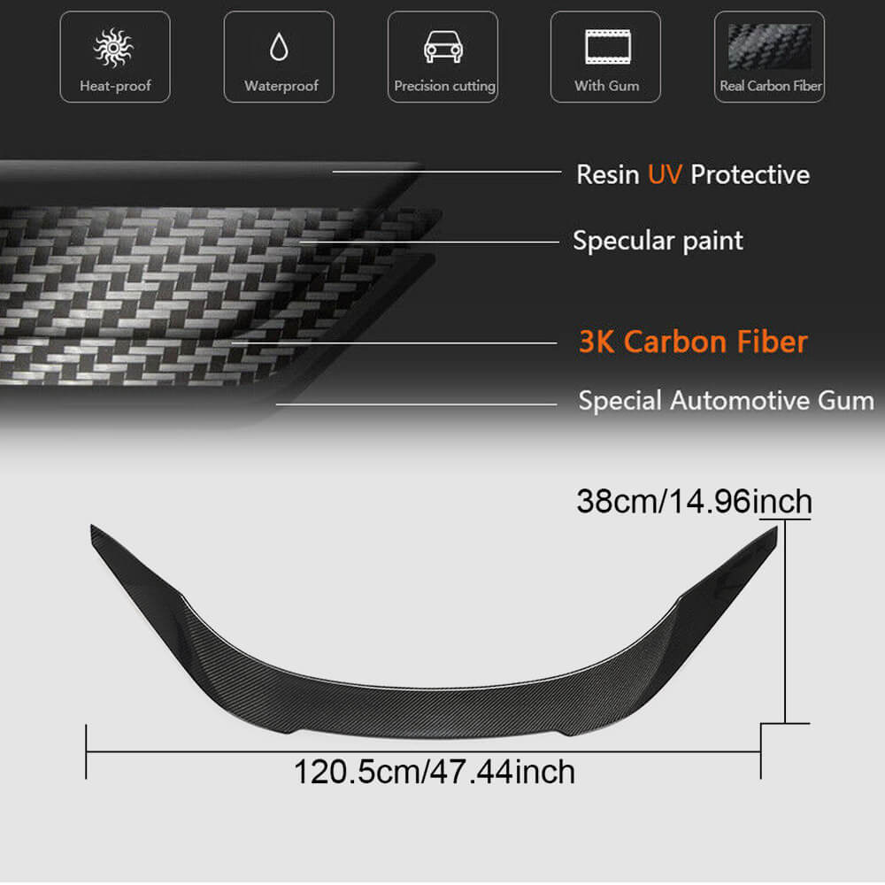 Spoiler (Carbon) for Toyota Supra 2019- - image 5