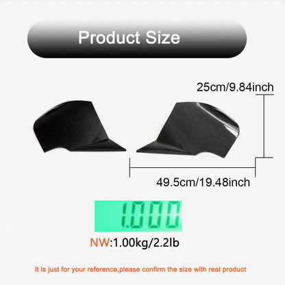 Spoiler covers (2021-2024, Carbon) for Zeekr 001 - image 5