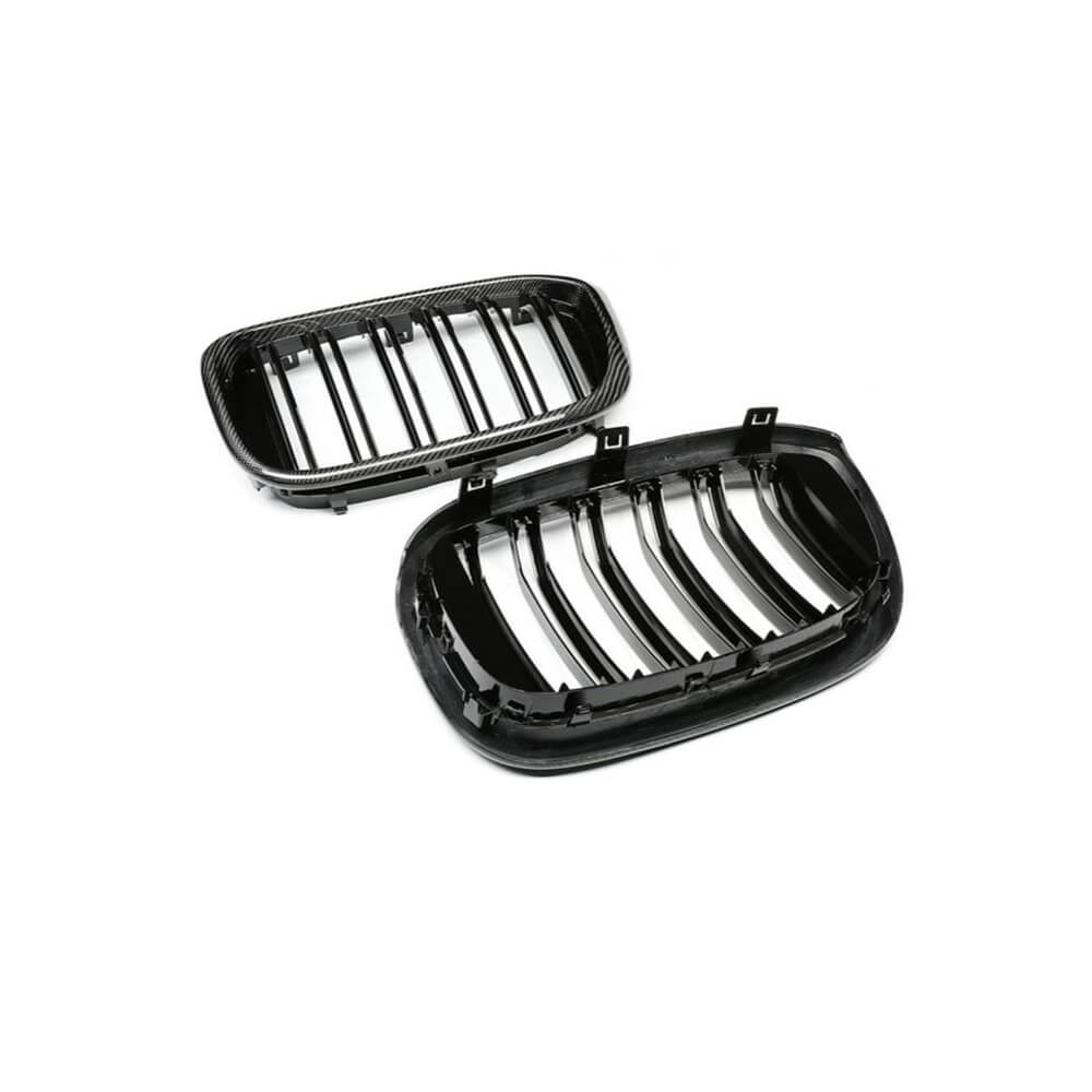 M-Look Kidney Grilles (2018-2021, Carbon) for BMW X4 G02 2018- - image 5