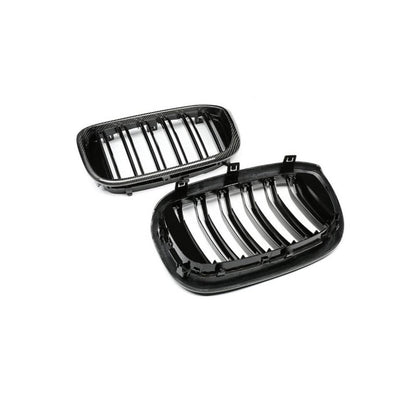 M-Look Kidney Grilles (2018-2021, Carbon) for BMW X4 G02 2018- - image 5