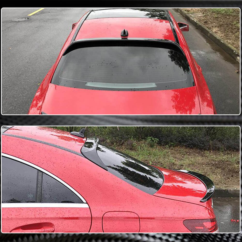 Spoiler V1 (SD, Carbon) for Mercedes CLA C117 2013-2019 - image 5