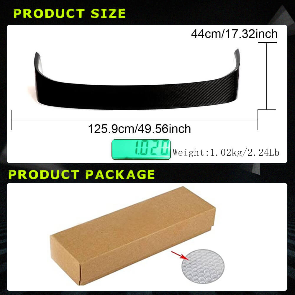 Rear Trunk Spoiler Carbon Fiber V1 (for G87) for BMW 2 Series G42 2021- - image 5