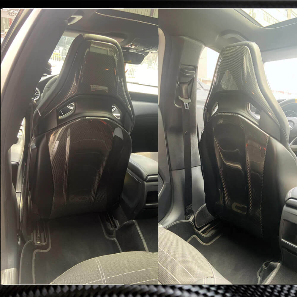 Dry Carbon Seat Covers for Mercedes A-сlass W176 2012-2018 - image 5