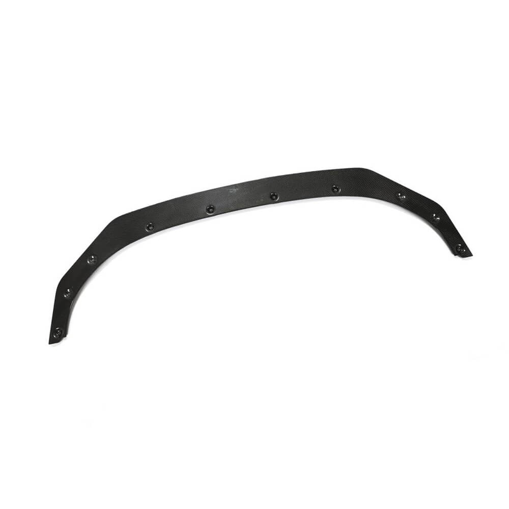 Front Bumper Lip Spoiler (for R HB 2019-2024, Carbon) for Volkswagen Golf 8 2019- - image 5
