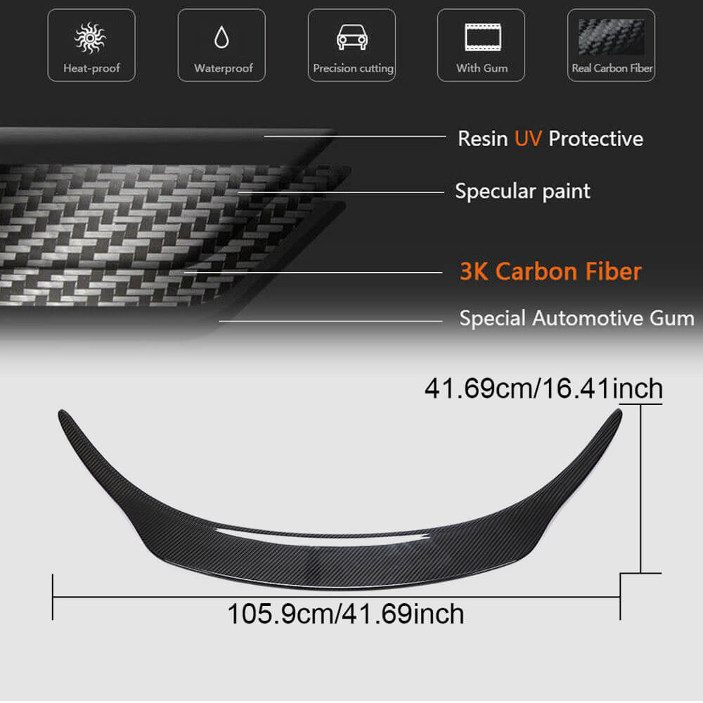 Spoiler V3 (Carbon) for Toyota Supra 2019- - image 5