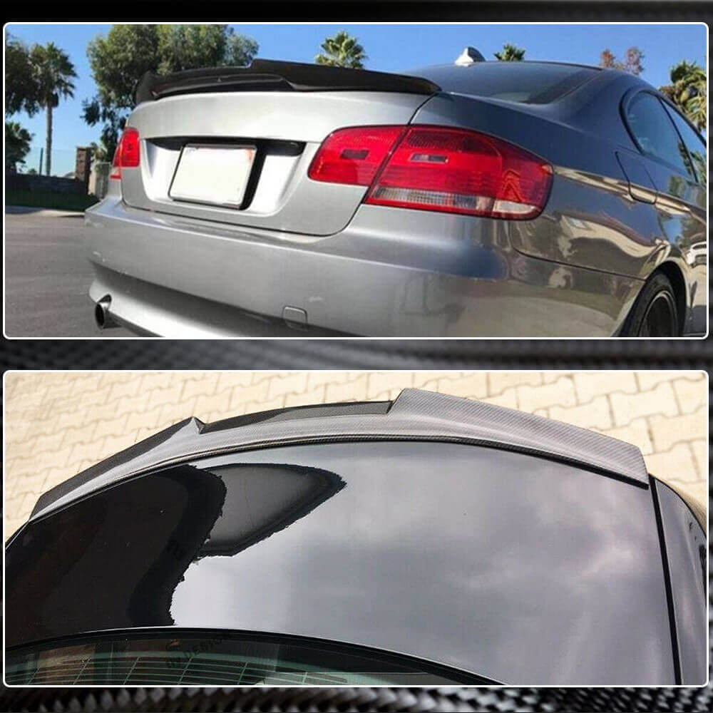 M4-Style V2 Spoiler (for E92, Carbon) for BMW 3 Series E-90/91/92/93 2005-2011 - image 5
