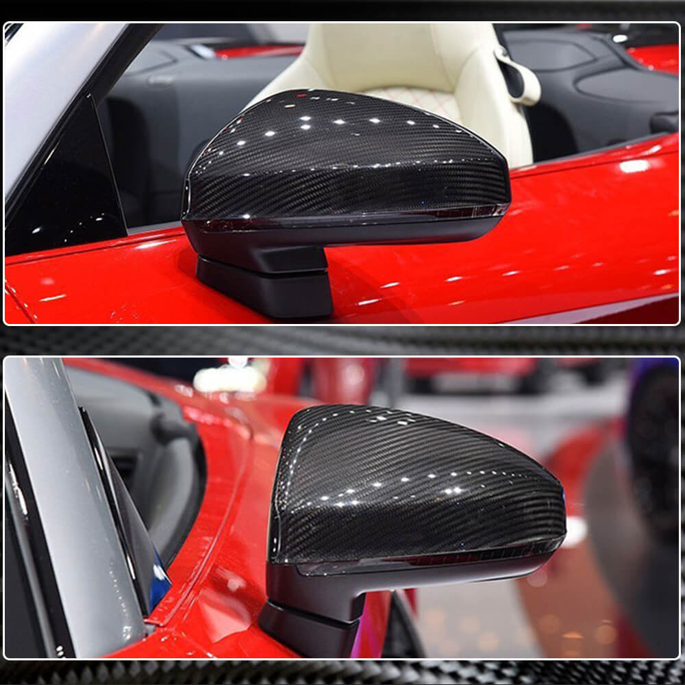 Mirror Covers (Carbon) for Audi ТТ 2014-2023 - image 5