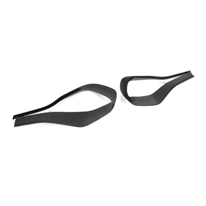 Covers on the front bumper V2 (for AMG/AMG-Line, Carbon) for Mercedes GLA H247 2020↗︎ - image 5