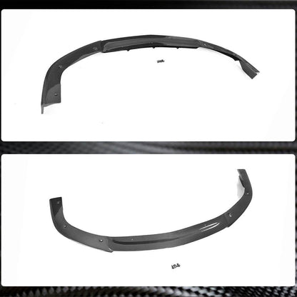 Front Bumper Lip V2 Add-on (for CLS63 AMG SD 2015-2018, Carbon) for Mercedes CLS C218 2011-2018 - image 5