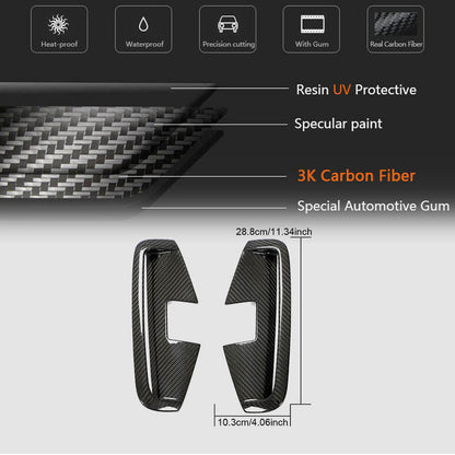 Front Bumper Splitters Dry Carbon Fiber (for M-Sport) for BMW 4 series G22/23/26 2020- - image 5