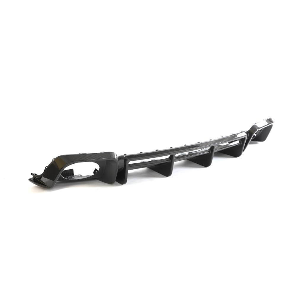 Rear Bumper Diffuser Dry Carbon Fiber for Audi R8 2015- - image 5
