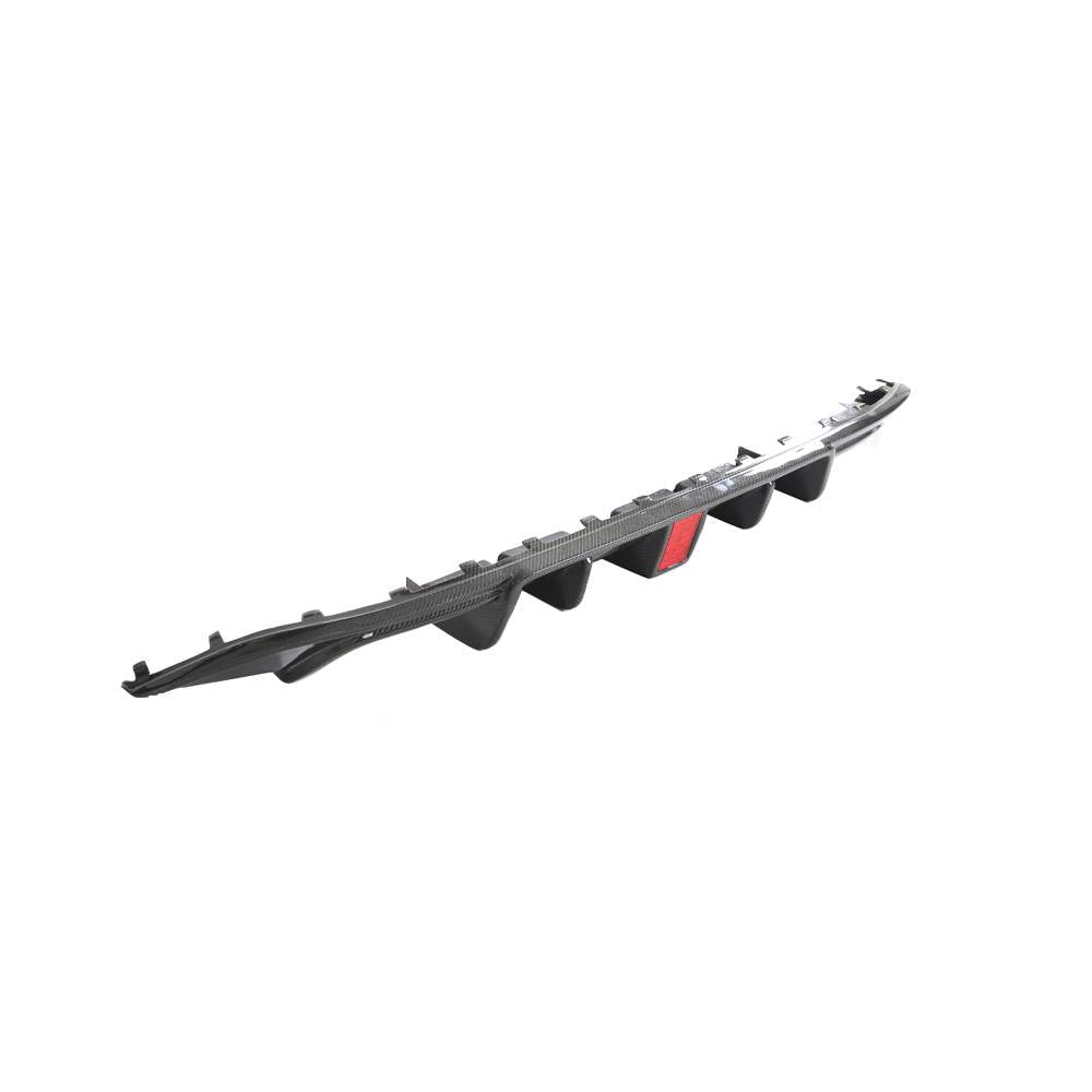 Rear Bumper Diffuser (for R-Line HB 2017-2020, Carbon) for Volkswagen Golf 7/E-Golf 2012-2020 - image 5