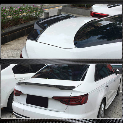 V2 Spoiler (for Sedan, Carbon) for Audi A4 B9 2015-2024 - image 5